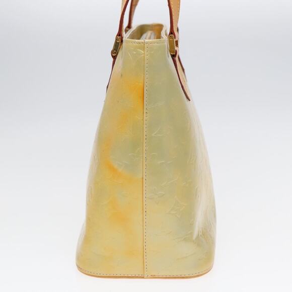 LOUIS VUITTON Monogram Vernis Houston Hand Bag Gris M91053 - Picture 3 of 16